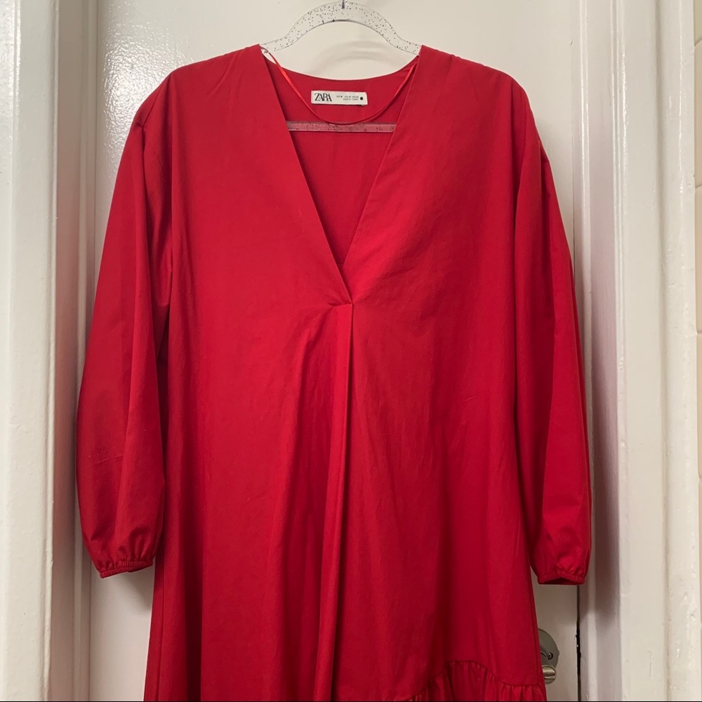 Zara red dress - Sold out - Picture 7 of 11